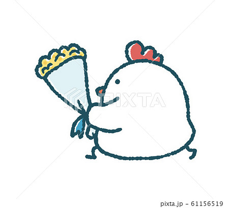ゆるいにわとりは花束を捧げる ゆるいにわとりは花束を捧げる 61156519