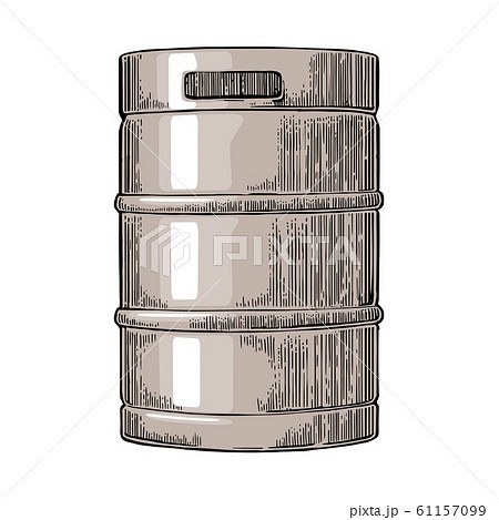 Metal Beer Keg のイラスト素材