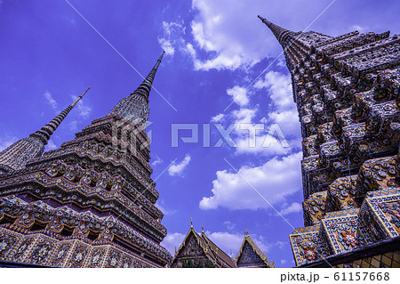 ワット、ポー ねはん寺 タイ ワット、ポー ねはん寺 タイ 61157668