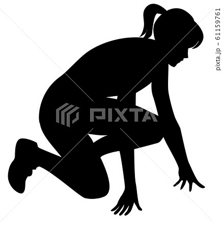 オリンピック競技　陸上女子スタート　01 61159761