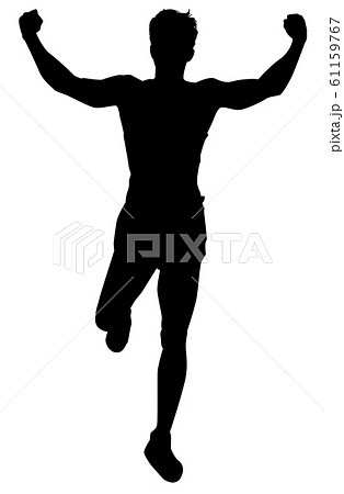 オリンピック競技　陸上男子ゴール　02 61159767