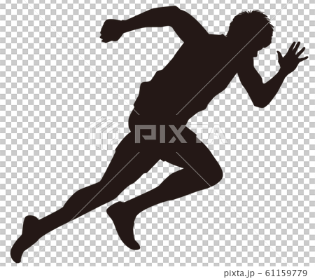 オリンピック競技 陸上男子走り 01 オリンピック競技 陸上男子走り 01 61159779