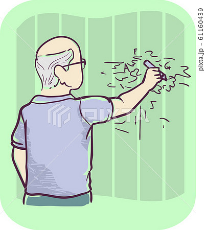 Man Senior Symptom Loss Of Reasoning Capacity 61160439