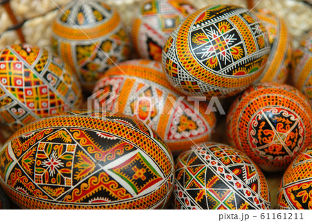 Many Easter eggs 61161211