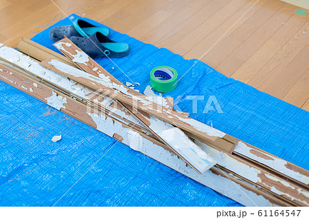 子供部屋のリフォーム　幅木 61164547