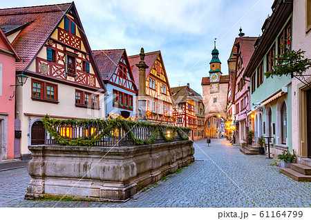 Christmas Rothenburg ob der Tauber, Germany Christmas Rothenburg ob der Tauber, Germany 61164799