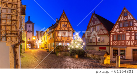 Christmas Rothenburg ob der Tauber, Germany 61164801