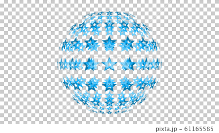CG sphere: background image of many stars CG sphere: background image of many stars 61165585