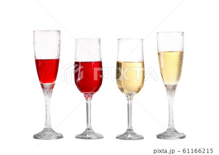 Red wine glass isolated on white background Red wine glass isolated on white background 61166215
