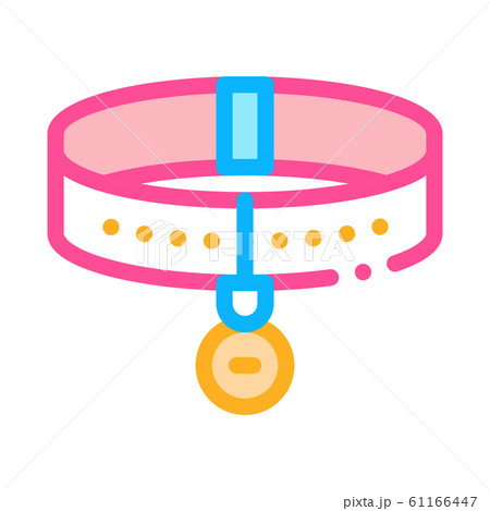 Collar Icon Vector Outline Illustration 61166447