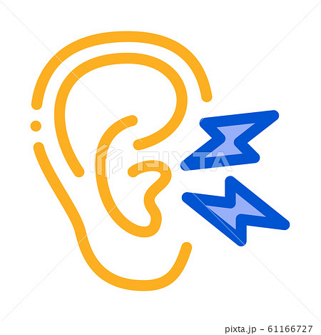 Earache Icon Vector Outline Illustration Earache Icon Vector Outline Illustration 61166727