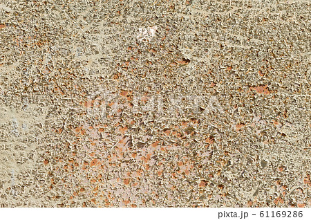 Beige Texture of painted metal surface with cracked paint. Finely detailed background Beige Texture of painted metal surface with cracked paint. Finely detailed background 61169286