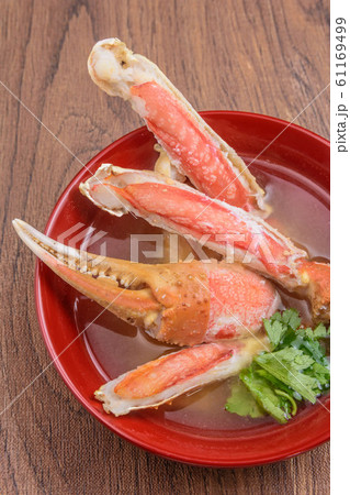 冬の味覚　カニ汁 61169499