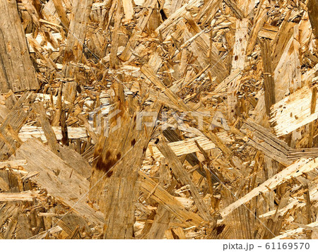 Texture of wooden yellow building material Texture of wooden yellow building material 61169570