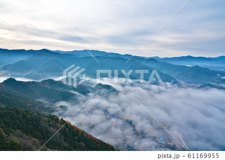 【太龍寺ロープウェイからの雲海】 徳島県那賀郡那賀町和食郷田野 61169955