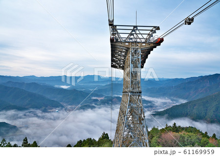 【太龍寺ロープウェイからの雲海】 徳島県那賀郡那賀町和食郷田野 61169959