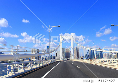 レインボーブリッジ　首都高11号台場線 61174427