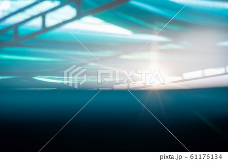 Sun ray on morning background Sun ray on morning background 61176134