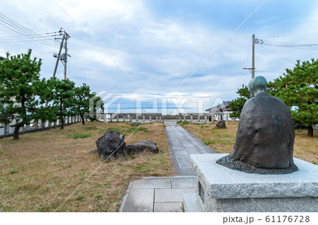 【新潟県出雲崎】良寛和尚の見た佐渡ヶ島 【新潟県出雲崎】良寛和尚の見た佐渡ヶ島 61176728