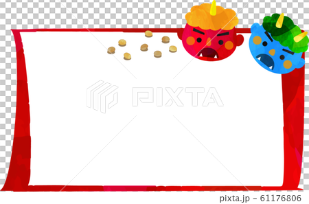 Frame_Frame_Setsubun_Demon_Ehomaki_Fukuzume_Evil_Easy_Sho_Roasted_Bean_Illustration 61176806
