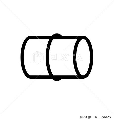welding pipes icon vector. Isolated contour symbol illustration 61178825
