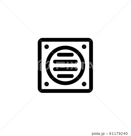 ventilation icon vector. Isolated contour symbol illustration ventilation icon vector. Isolated contour symbol illustration 61179240