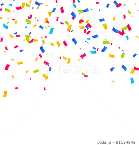 Confetti Vector Background 61184948