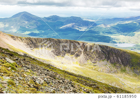 Beautiful mountains in Wales 61185950