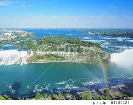 スカイロン・タワーより眺めるナイアガラフォールズ ナイアガラの滝 / Niagara Falls スカイロン・タワーより眺めるナイアガラフォールズ ナイアガラの滝 / Niagara Falls 61186125