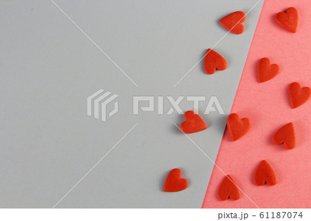red hearts on a blue and pink background red hearts on a blue and pink background 61187074