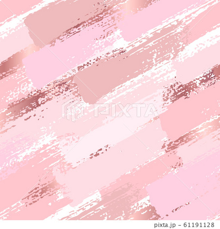 Seamless pattern with pastel pink brush strokes. Abstract vector 61191128