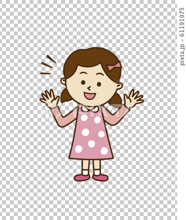 会話する女の子 61191975