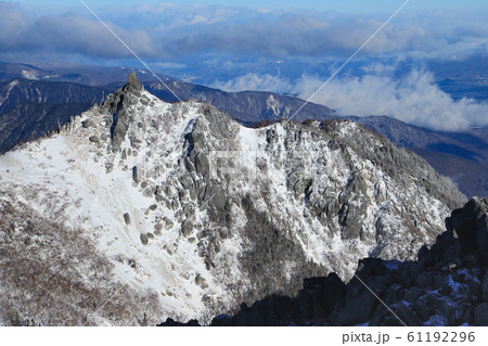 鳳凰三山　地蔵岳　厳冬 61192296