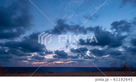 Beautiful cloudscape over Black sea Beautiful cloudscape over Black sea 61192645
