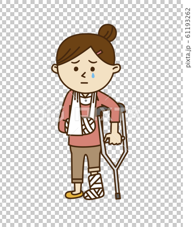 Broken young woman 61193262