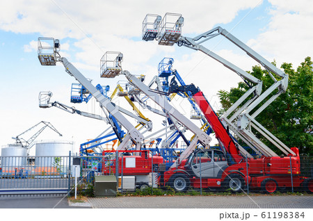 Aerial platform cranes, industrial equipment Aerial platform cranes, industrial equipment 61198384