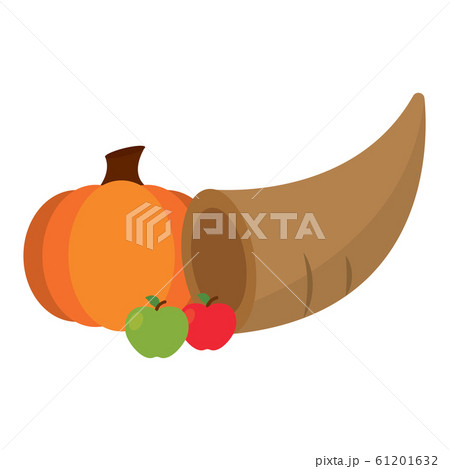 Thanksgivig horn with fruits Thanksgivig horn with fruits 61201632