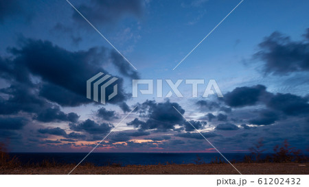 Beautiful cloudscape over Black sea 61202432