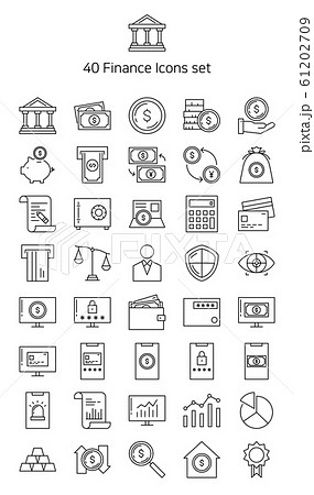 アイコン 金融 貯金箱のイラスト素材