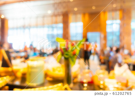 Abstract blur restaurant and coffee shop cafe 61202765