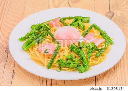 春の味覚 菜の花のパスタ 春の味覚 菜の花のパスタ 61203154