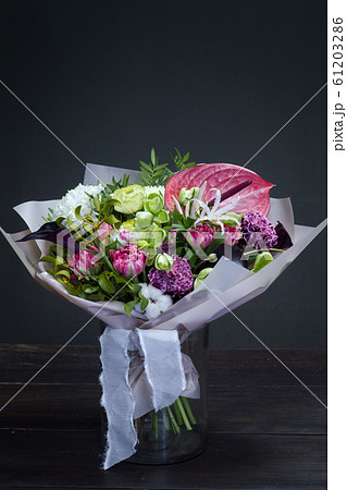 Christmas and New Year composition bouquet on a 61203286