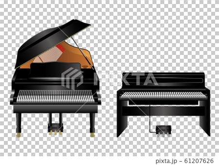ピアノと電子ピアノ 61207626