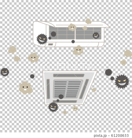 エアコン　菌　誇り　カビ 61208633
