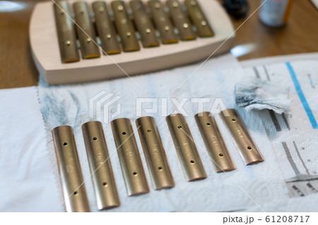 おもちゃの楽器の修理 鉄琴 おもちゃの楽器の修理 鉄琴 61208717