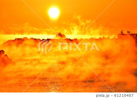 久礼湾の海霧 61210407