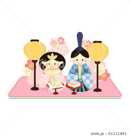 ひな祭り-ひな人形-パーツ-飾り ひな祭り-ひな人形-パーツ-飾り 61211861