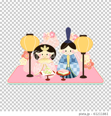 ひな祭り-ひな人形-パーツ-飾り ひな祭り-ひな人形-パーツ-飾り 61211861