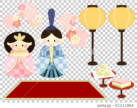 Hina Matsuri-Hina Doll-Parts-Decoration 61211864