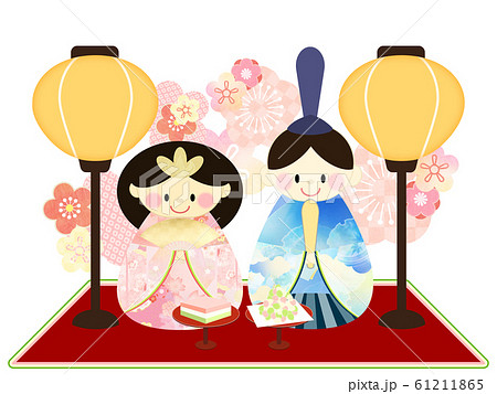 ひな祭り-ひな人形-パーツ-飾り 61211865